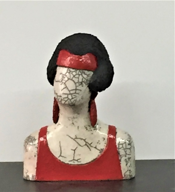 Buste Femme Art Déco - Céramique